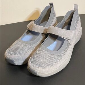 Lands' End Women's Gray Mary Jane